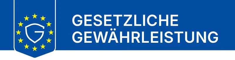 Gesetzliche Gewährleistung – Hinweis anzeigen